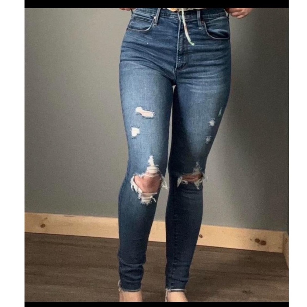 Abercrombie and Fitch Ultra High Rise Skinny Jeans